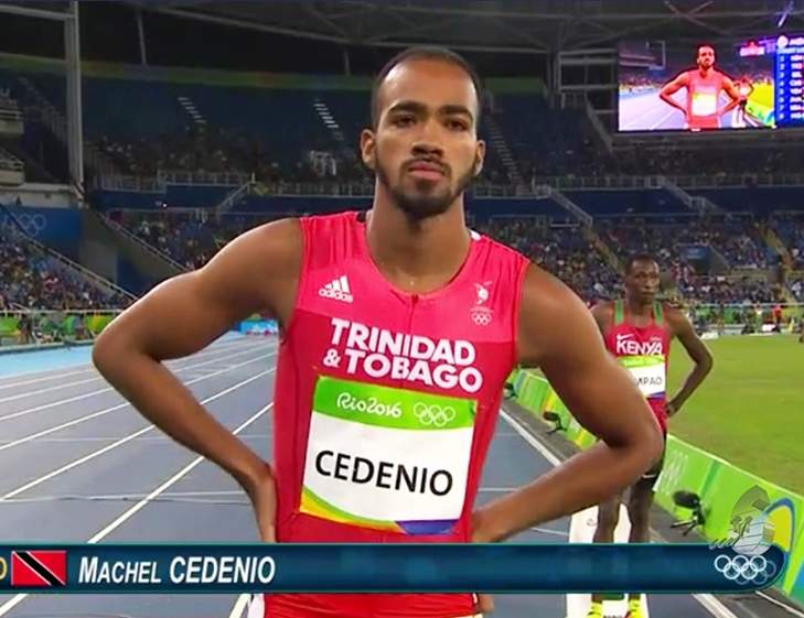 SUBLIME CEDENIO - Lalonde Gordon also advances to 400m semis
